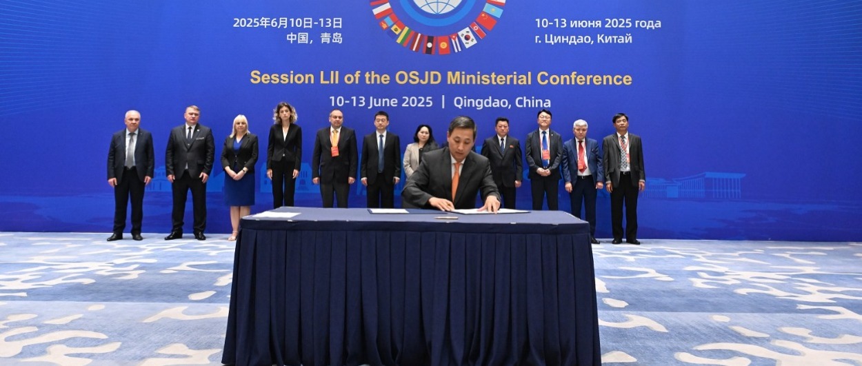 Participated in the 52nd Session of the Ministers of the Organization for Cooperation between Railways (OSJD) Member States